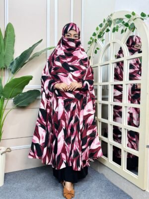Alternative view of Semi Long Khimar (S11)