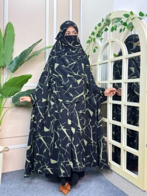 Alternative view of Semi Long Khimar (S08)