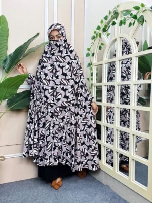 Alternative view of Semi Long Khimar (S05)